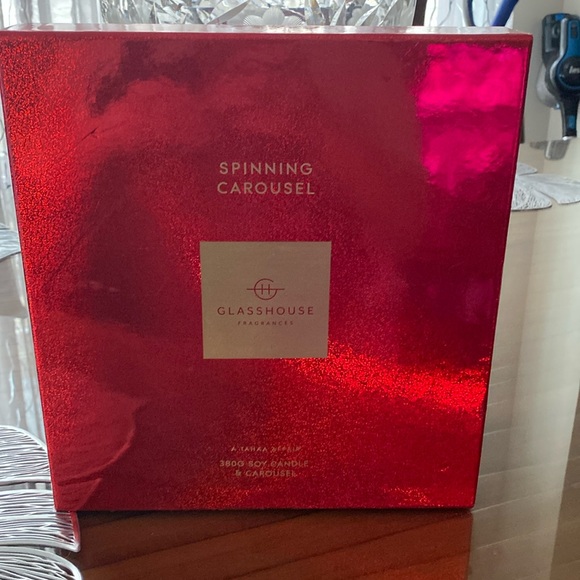 Glasshouse Accessories Spinning Carousel Candle Poshmark